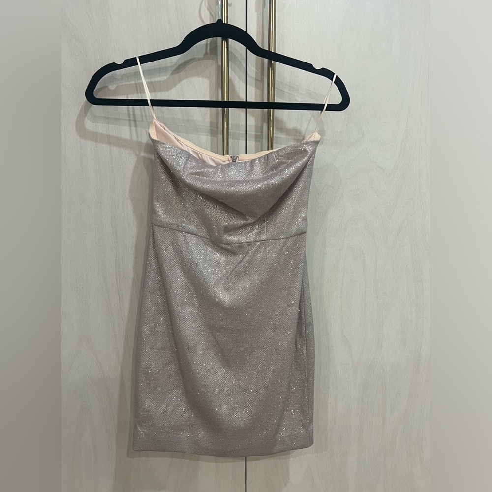 Meshki shimmer dress